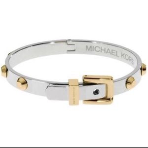 Authentic Michael Kors Buckle Bangle Bracelet